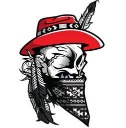 Native Productions Skull Logo